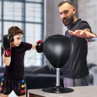 Bola de boxeo de escritorio de PU para aliviar el estrés, bolsa de boxeo de entrenamiento de velocidad de lucha, Muay Tai MMA - details 4