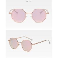 Gafas de Sol Retro de Metal Poligonal Marca de Lujo para Hombres y Mujeres Protección UV400 - details 20