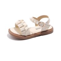 Sandalias de Verano para Niñas Zapatos de Playa de Princesa con Suela de Goma y Perlas - details 0