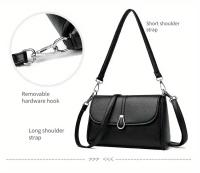 Nuevo bolso de mujer estilo 2025, bolso cruzado simple y versátil para vacaciones, bolso de hombro único de trabajo versátil para citas de moda para compras para mujer - details 2