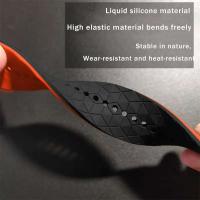 BUNO Pulsera de Silicona para Reloj Deportivo Pulsera de Goma Impermeable para Buceo - details 3