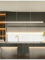 LEFANGXING Colgante de Luz LED Rectangular Cuboide Diseño Moderno de Aluminio para Techo de Estudio de Oficina Iluminación y Decoración - details 10