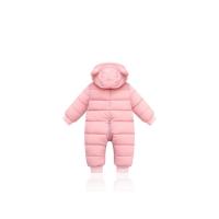 Bebé Niño Niña Nueva Invierno monos De Velours Grueso Caliente Con Capucha Traje De Piel De Avestruz Ropa Infante Rompepiés - details 8