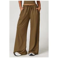 Pantalones rectos para mujer, pantalones de Yoga de cintura alta, entrenamiento para correr, mallas acampanadas, pantalones de Yoga para deportes al aire libre, pantalones atléticos - details 14