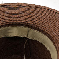 Sombrero de Sol de paja con correa para hombre y mujer, sombrero de ala ancha para vacaciones, playa, verano, UV, Panamá, venta al por mayor - details 11