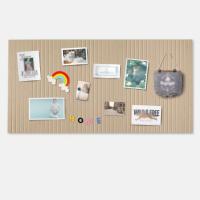 Tablero de pegatinas de pared de fieltro autoadhesivo, 40x60cm, arte de pared de fotos engrosado, patrón de rayas, Panel de pared tridimensional de Color sólido - details 4