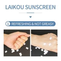 Protector solar resistente al agua SPF 50+ PA+++ Protector solar facial Bloqueador solar Crema protectora solar facial Protección UV de larga duración Hidratante - details 14