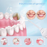 Irigador Dental Portátil Profesional 300ml, 4 Modos, 6 Chorros, Impermeable IPX7, Recargable por USB - details 2