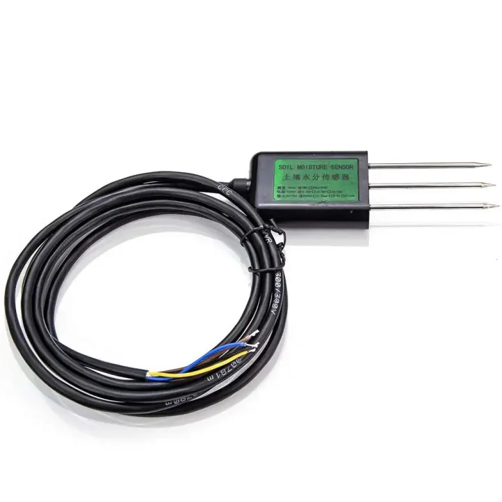 Sensor de humedad RS485, sonda 4 en 1, detector digital de suelo, higrómetro EC, Sameter, termómetro - 1