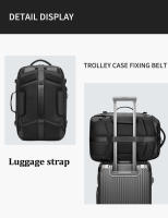 Mochila de Viaje Impermeable 17.3 pulgadas Laptop de Negocios con Bolsa para Zapatos Separada - details 12