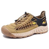 Sandalias de hombre, novedad de verano, zapatos de playa para hombre con suela blanca. Simples, transpirables y resistentes al desgaste. - details 3