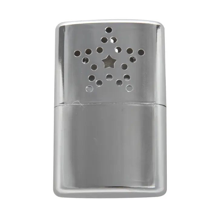 Calentador de manos de combustible portátil, calentador de manos práctico de bolsillo estándar de platino reutilizable, cabezal para caza y pesca al aire libre - 1