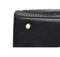Bolso de mano con estampado de cocodrilo para mujer, bolso cruzado atmosférico - details 13