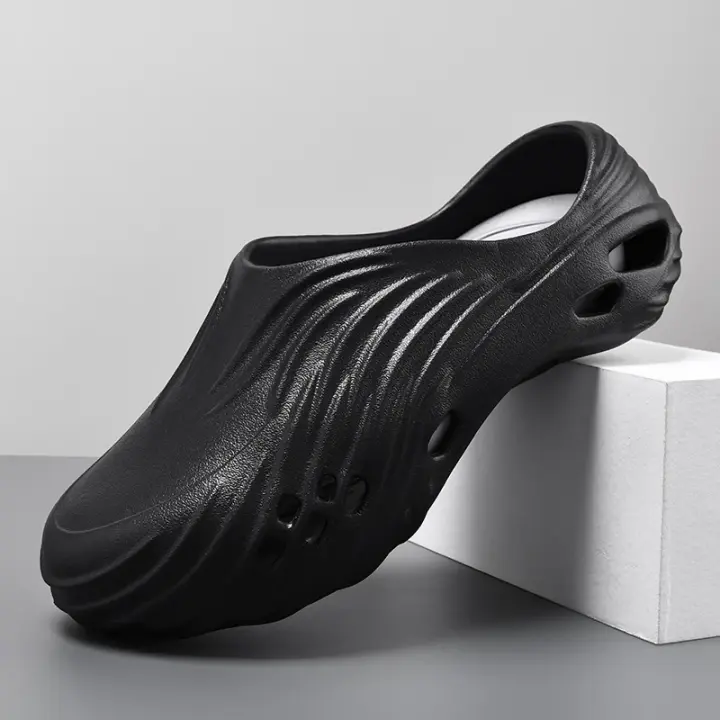 Sandalias de verano 2025 para hombre, pantuflas ligeras de EVA, antideslizantes, para uso en exteriores, zapatos de playa - 1