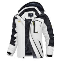 MAGCOMSEN-Chaqueta de esquí impermeable para mujer, abrigo de nieve con aislamiento, cálido, a prueba de viento, con capucha, forrado de lana, Invierno - details 13