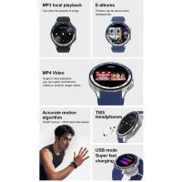 Reloj Inteligente Android iOS 2025 32GB RAM, Pantalla de 1.43 Pulgadas, Reproductor de Vídeo en Tiempo Real, Ritmo Cardíaco, Llamada Bluetooth - details 3