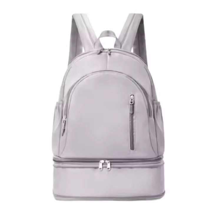 Bolsa de entrenamiento físico de gran capacidad, separación en seco y húmedo, antiarañazos, mochilas escolares para estudiantes, resistente al desgaste, multicolor - 1