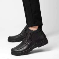 2025 Nuevo Producto Creativo Estilo para caminar al aire libre Botas De invierno para hombre Botas Altas De cuero Zapatos - details 4
