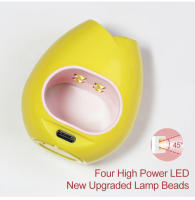 Lámpara LED UV para uñas, Mini secador de uñas profesional para manicura, máquina de manicura eléctrica portátil con línea USB, 8W - details 7