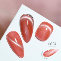 Arte Clavo-Gel magnético para uñas, esmalte semipermanente para manicura, UV, LED, Ojo de gato, rojo y verde - details 12