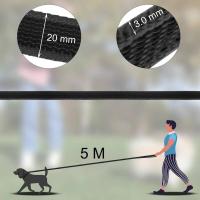 Correa para Perros de Seda y Látex Tamaño Mediano Largo Ideal para Perros Grandes Fácil de Entrenar - details 0