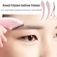 Set de Tijeras de Cejas Curvas Navaja para Cejas con Peine Herramientas de Belleza Fáciles y Convenientes para Principiantes - details 3