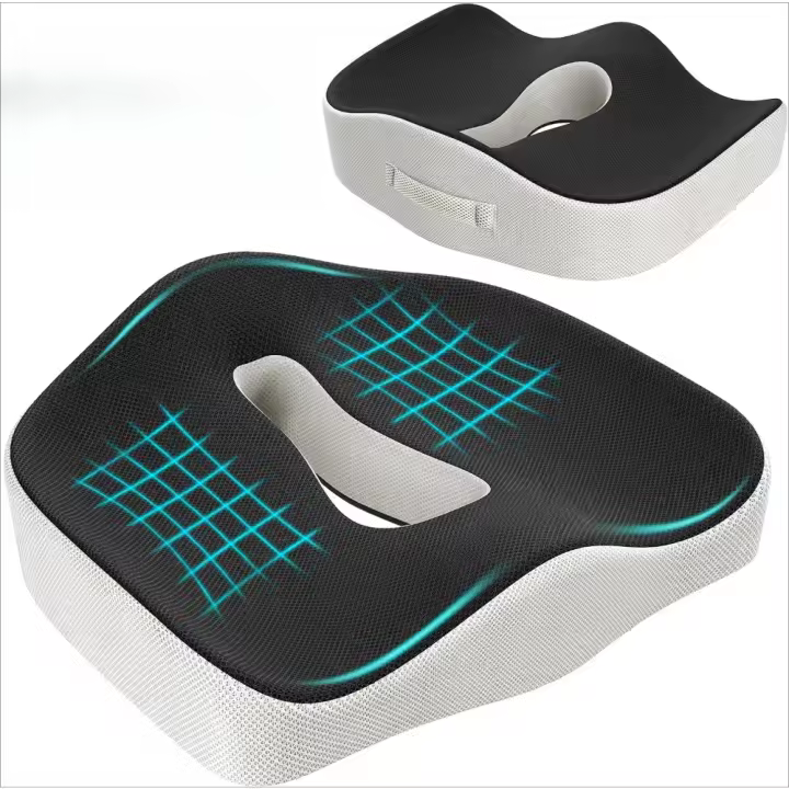 Cojín de Espuma Orthopédico Portátil Alivio de Presión y Fatiga para Oficina, Coche, Juego - 1