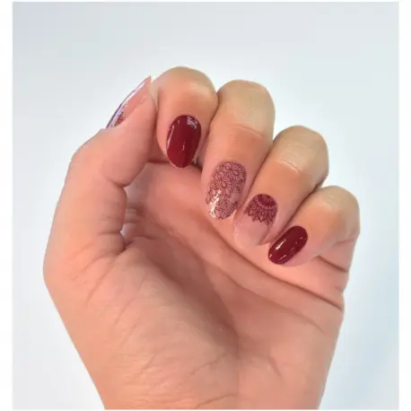 MANI PARA TODOS UÑAS ADHESIVAS CON NAIL ART - 1