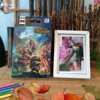 Juego de cartas de póker, cartas de colección de personajes de Comics, LOL League of Legends de dibujos animados, 54 hojas - details 1