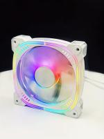 Ventilador de PC en forma de prisma con viento positivo y negativo, sincronización de luz, gran volumen de aire, color ARGB, control de temperatura PWM, silencioso - details 8