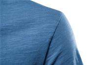Camiseta de algodón para hombre, camisetas sólidas ajustadas con diseño de moda con cuello en V, camisetas para hombre, camisetas de manga corta para hombre - details 22
