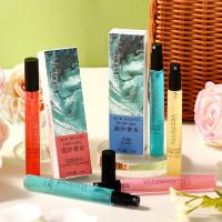 Conjunto de Perfume Dorado Portátil Fragancia Natural Duradera de 3ml Spray Corporal para Mujeres - details 1