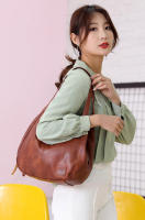 Bolso de mano para mujer de piel sintética suave de alta capacidad, diseño vintage, bolso de hombro con asa superior para mujer - details 4