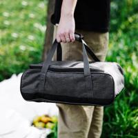 Bolsa de Cocina para Acampar Bolsa de Almacenamiento Impermeable y Aislada para Estufa al Aire Libre Bolsa de Mano para Cocinar Tamaño M, L - details 12