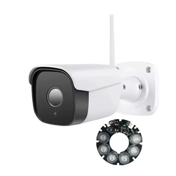 Cámara de Vigilancia al Aire Libre WiFi Visión Nocturna Infrarroja Control Remoto - 1