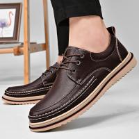 Zapatos informales que combinan con todo para hombre, zapatos bajos de cuero, zapatos de trabajo al aire libre - details 10