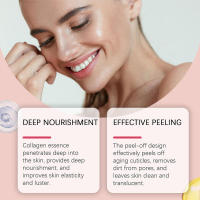 Máscara Exfoliante de Colágeno Hidratado Elástico Para Piel Suave y Lisa Cuidado de Belleza Coreano - details 8