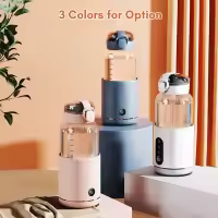 Calentador de agua con leche para bebé, capacidad de 300ml, Control preciso de temperatura, batería integrada, inalámbrico, instantáneo - details 0