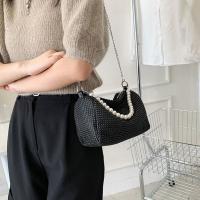 Bolso de mano de gran capacidad con diamantes de imitación, bolso de hombro con cadena de perlas, pequeño bolso cuadrado, bolso de almohada, bolso de cosméticos, bolso de hombro para mujer, fiesta - details 29