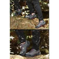 Zapatos de senderismo de alta calidad para mujer, zapatillas antideslizantes transpirables y duraderas para escalada al aire libre, calzado de montañismo, zapatillas cómodas - details 11