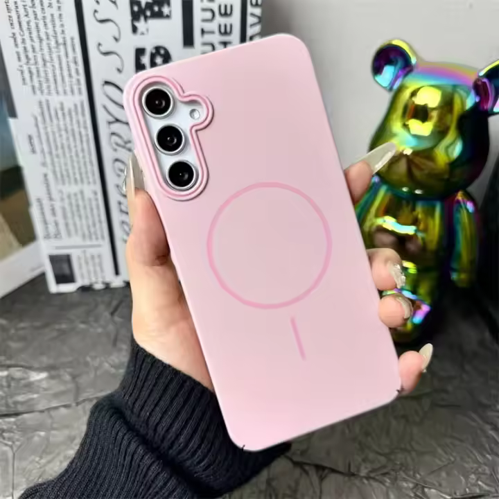 Funda magnética inalámbrica para PC, mate esmerilada, cubierta trasera dura, para Samsung Galaxy A56 A36 A26 A16 A06 A55 A35 A25 A15 A05s A05 A54 - 1