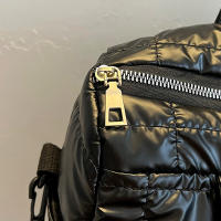 Bolso cruzado de algodón para mujer, bolsa de hombro de gran capacidad, a la moda, estilo Boston - details 24