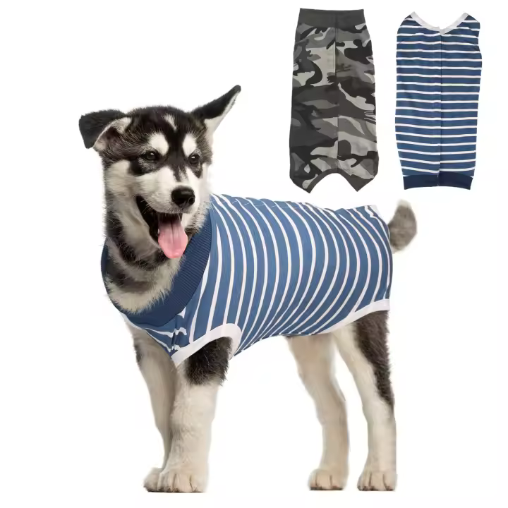 Traje de recuperación para perros y gatos después de la cirugía, camisa de recuperación - 1