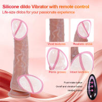 Juguete sexual Anal expansor suave con función telescópica para mujer, regalo para adultos, masturbador de eyaculación de silicona, pene, ventosa grande - details 2