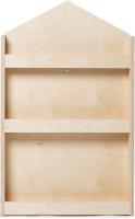 Estantes de 3 alturas en madera natural |   Colocación frontal de los libros |   ahorro de espacio |   Hecho en Italia (Madera Natural, Oso de peluche) - details 20