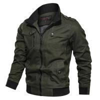 Chaqueta Casual para Hombres de Moda Ligera Deportes al Aire Libre Estilo Militar de Primavera Otoño Abrigo de Motocicleta - details 0