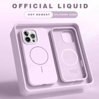 Funda de teléfono magnética para iPhone 15, 14, 16 Plus, 11, 12, 13, 16 Pro, funda de silicona a prueba de golpes, accesorios para teléfono con carga inalámbrica Magsafe - details 6