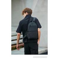 Mochilas pequeñas para hombre, bolso escolar deportivo para exteriores, Mini bolsos de hombro de viaje de tela Oxford a la moda para hombre, mochila negra 2023 - details 0