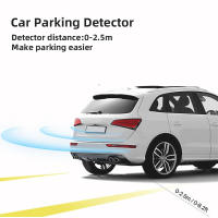 Kit de Sensor de estacionamiento de Video para automóvil, asistencia de Radar de respaldo inverso, Monitor automático, pantalla Digital, alarma de alerta de zumbador - details 5