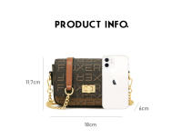 FOXER PVC cadena vintage bolso de hombro tipo bandolera - details 6